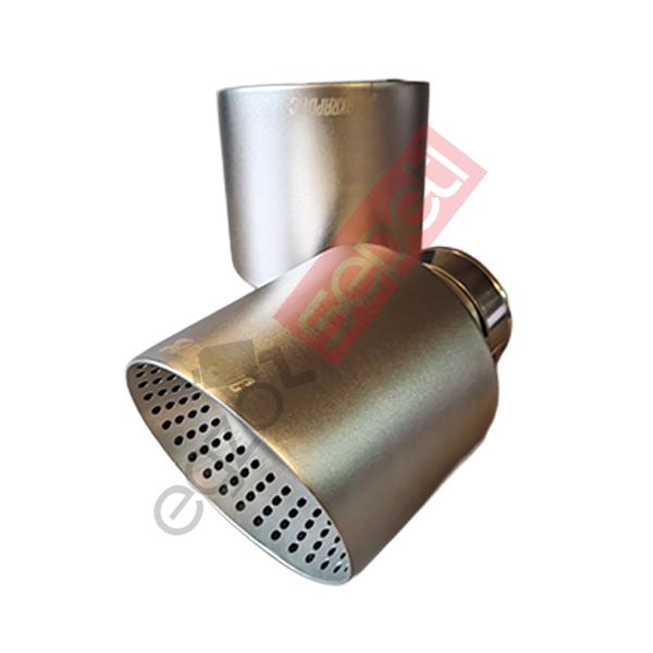 Akrapoviç Egzoz Ucu 114 MM Mat Krom Sağ Ve Sol Takım Gerçek Karbon Malzeme İthal Ürün