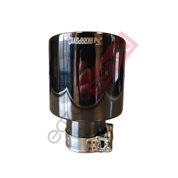 Akrapoviç Egzoz Ucu 114 MM Parlak Siyah Gerçek Karbon Malzeme İthal Ürün