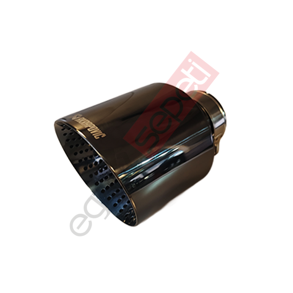 Akrapoviç Egzoz Ucu 114 MM Parlak Siyah Gerçek Karbon Malzeme İthal Ürün