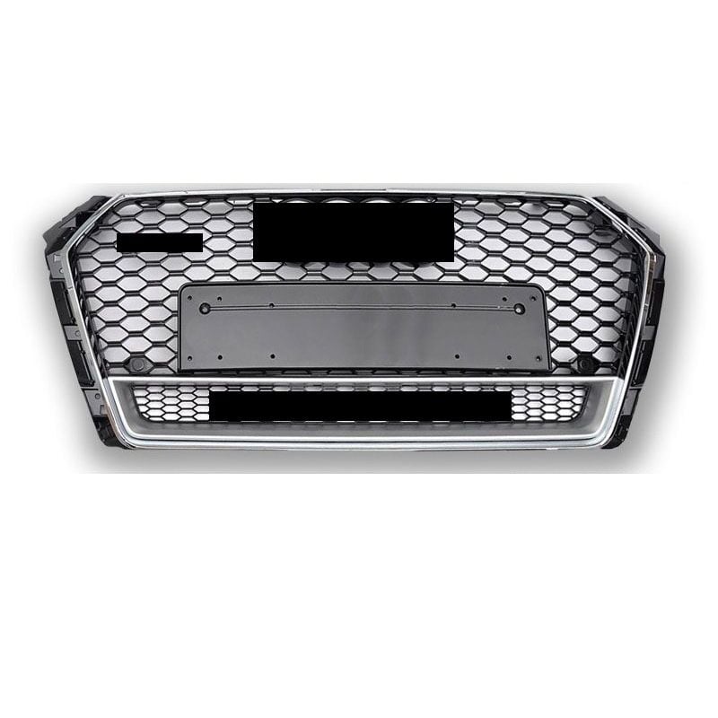 A4 RS4 PANJUR QUATTRO YAZILI KROM/SİYAH 15'-ON