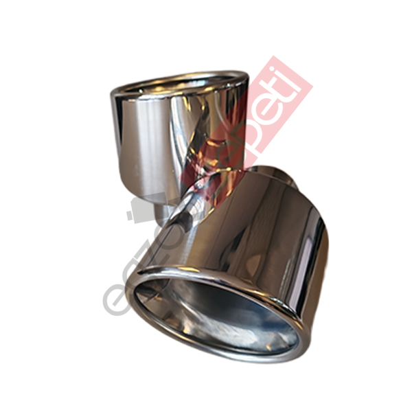 Krom Egzoz Ucu 120 MM Sağ Ve Sol Takım Parlak Krom Malzeme İthal Ürün