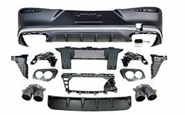 W254 DİFÜZÖR GLC43 + SİLVER EGSOZ UCU COUPE