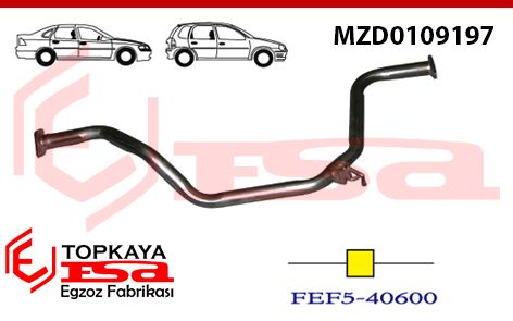 Mazda 626 1.8 Ara Boru 1987 > 1992