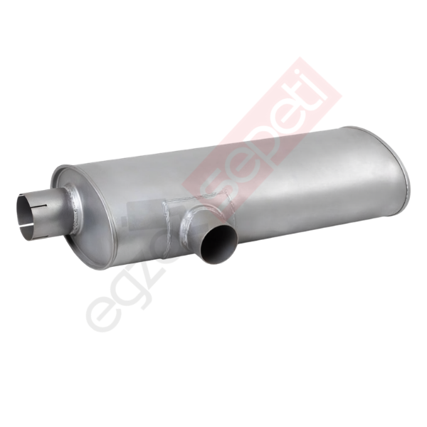 Mercedes Unimog Egzoz Susturucu, E0, 3714907101 Alusi, Tip:L,