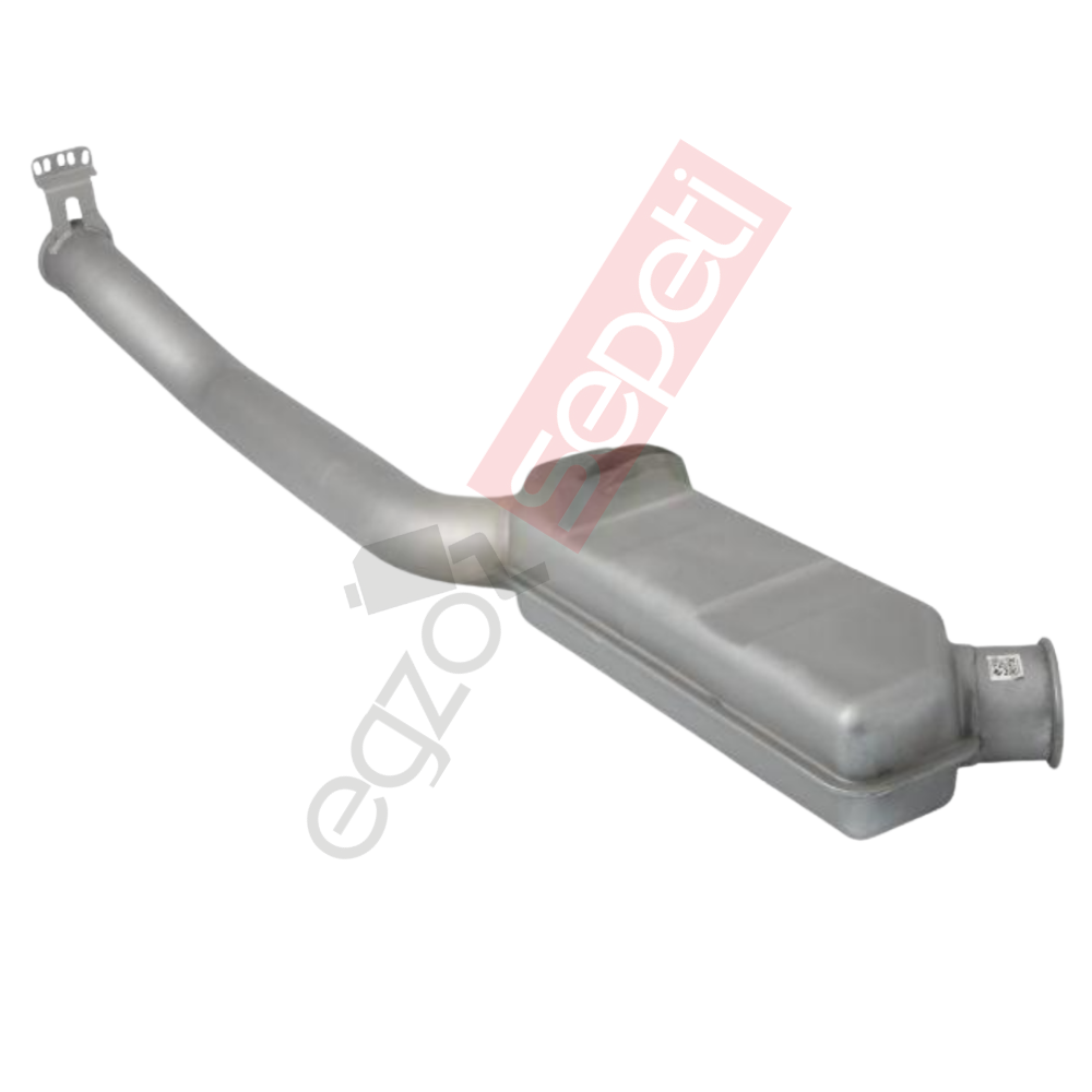 Scania Prt Boru, Egzoz Çıkış, E3, 1510575 Scania P.R.T Ø114,3 Alusi, Susturuculu,