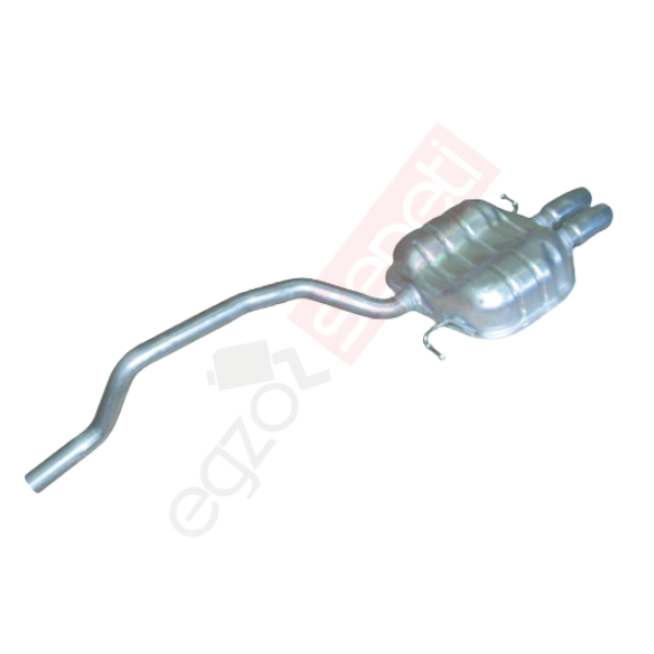 Volkswagen Passat 2.0 Tdi Arka Susturcu Borulu Baskılı 2005 / 2009