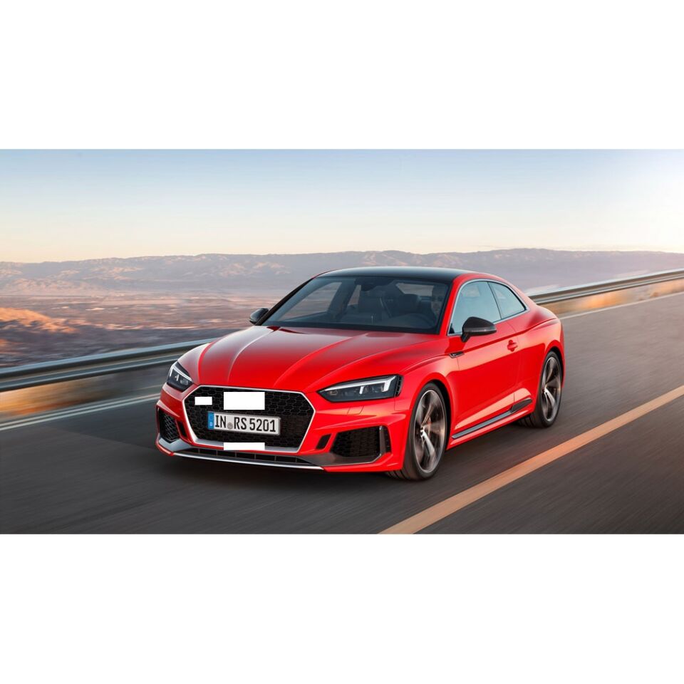 A5 RS5 PANJUR KROM/SİYAH 16-ON QUATTRO STİCKER