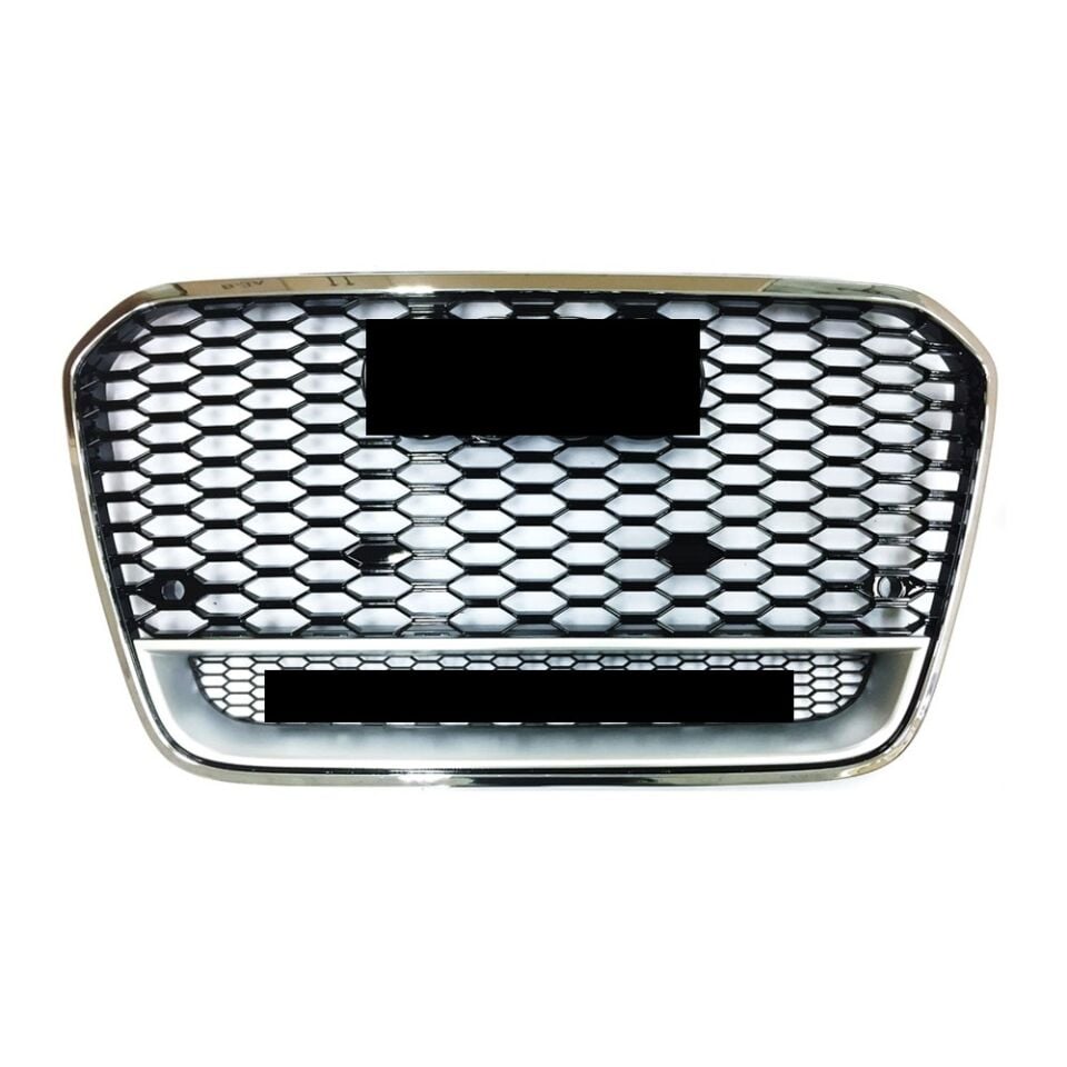 A6 RS6 PANJUR QUATTRO YAZILI KROM/SİYAH RS 11'-14'