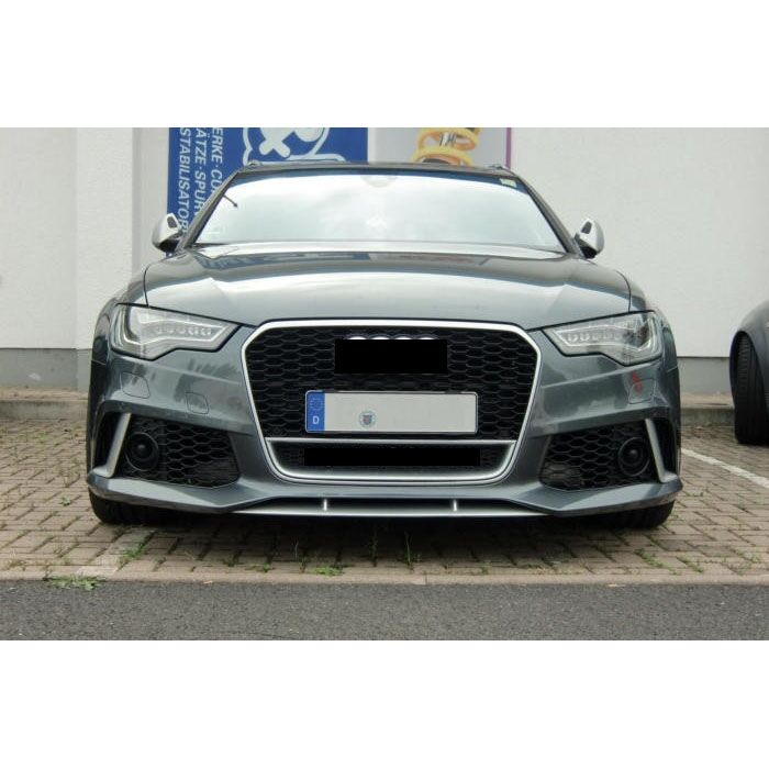 A6 RS6 PANJUR QUATTRO YAZILI KROM/SİYAH RS 11'-14'