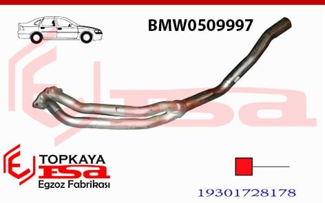 Bmw E30 / E36 3.18İ Ön Boru  1990 > 1996