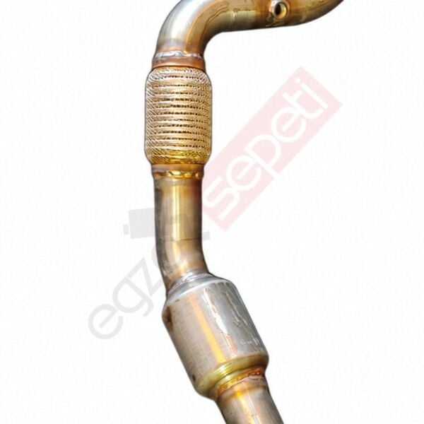 Cupra Leon 1.5 Spor Katlı Downpipe Spiralli Mat Krom