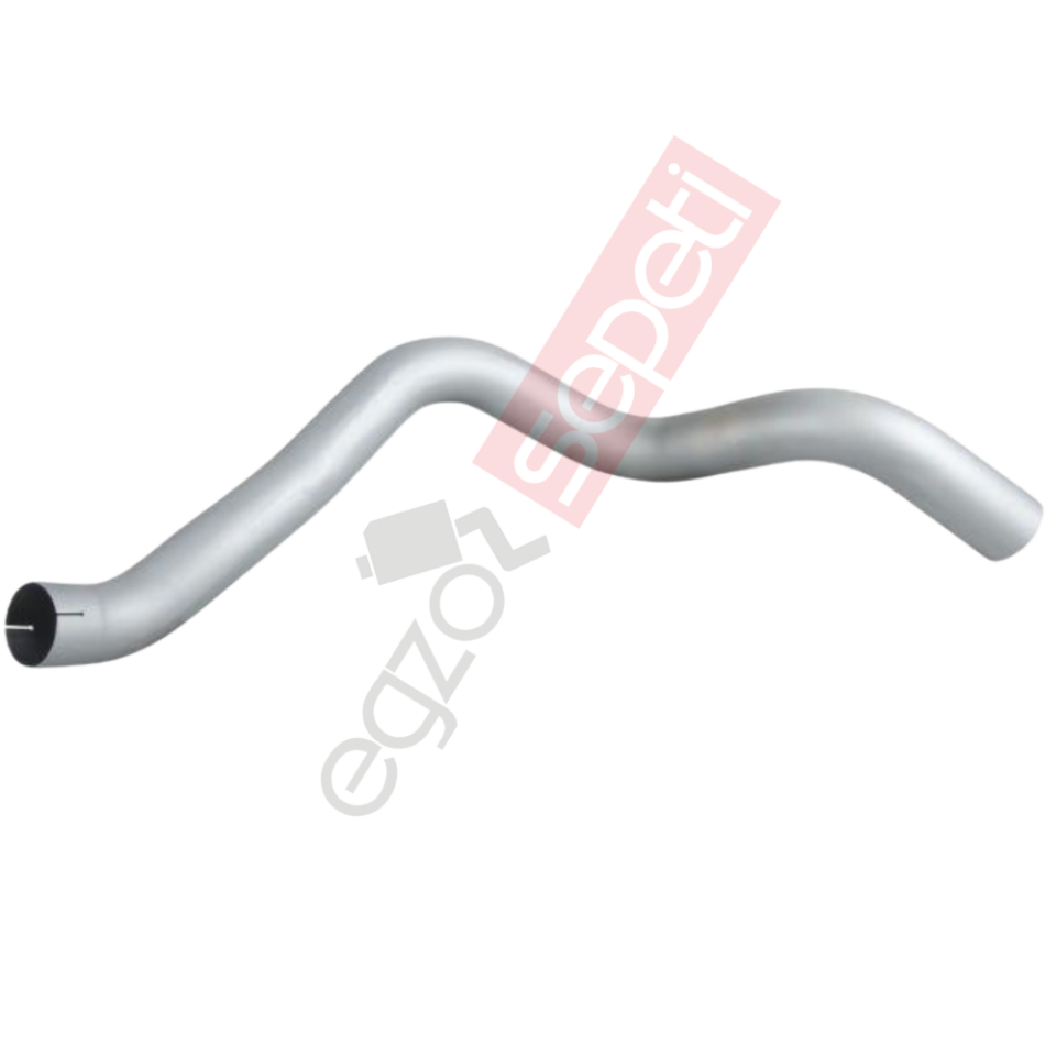 Mercedes 1424 Boru, Egzoz Ön, E1, 6524904720 Mercedes 1424 Ø101,6 Alusi,