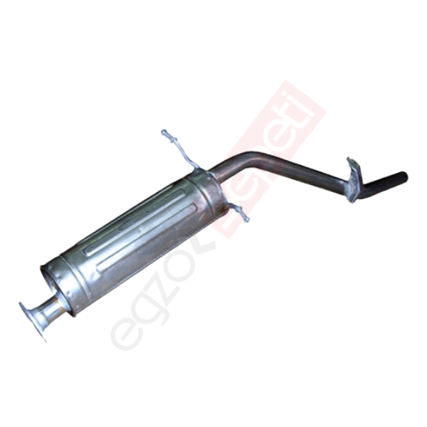 Nissan King Cab 2.5 / 2.7 Dsl 4X4 Double Cab Arka Susturucu Borulu 1987 /  1998 / Nissan Skystar Arka Susturucu Borulu