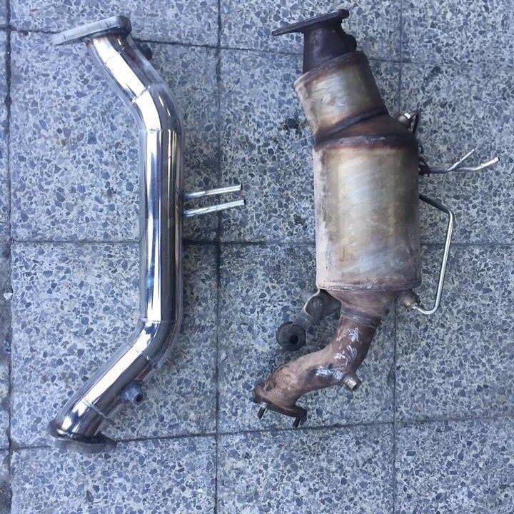 Audi A4 2.0 Dizel B8 Downpipe