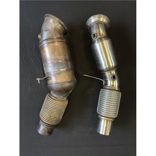 Bmw F30 3.16 / 3.20 1.6 Motor Spor Cat Downpipe Spiralli N13 Ve Titanyum Amyant
