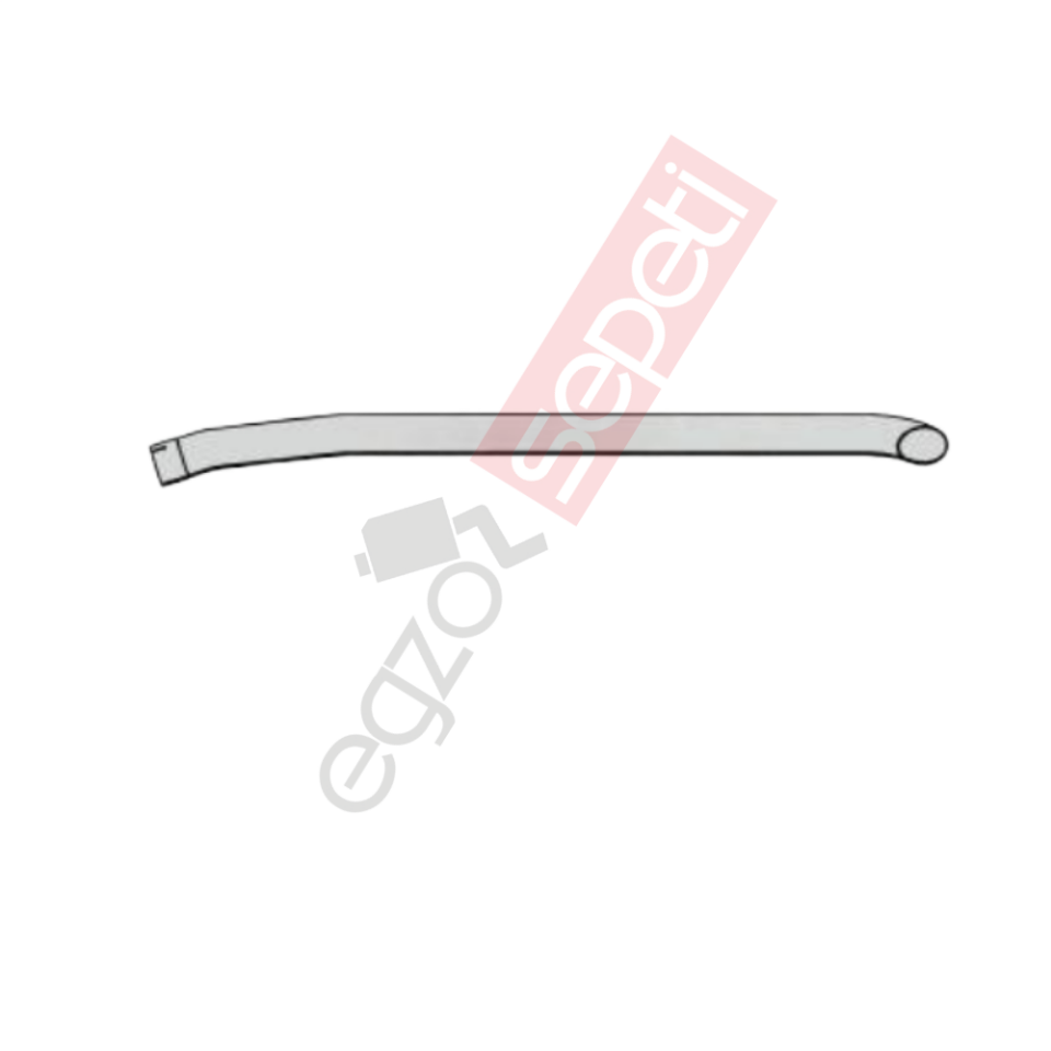 Mercedes Boru, Egzoz Çıkış, E3, 9404920104 Mercedes Ø101,6 Alusi,