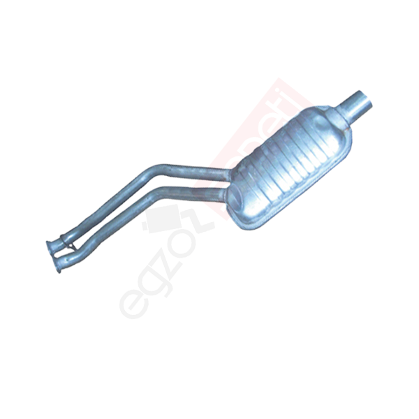 Bmw 3.20 Ön Boru Susturucu Baskılı E46 Kısa Tek Çıkış 98-00