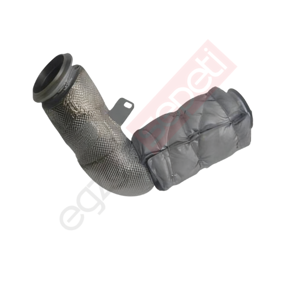 Temsa Boru, Egzoz Ön, HD165216Y Ø101,6 Inox, Flexli, İzolasyonlu,