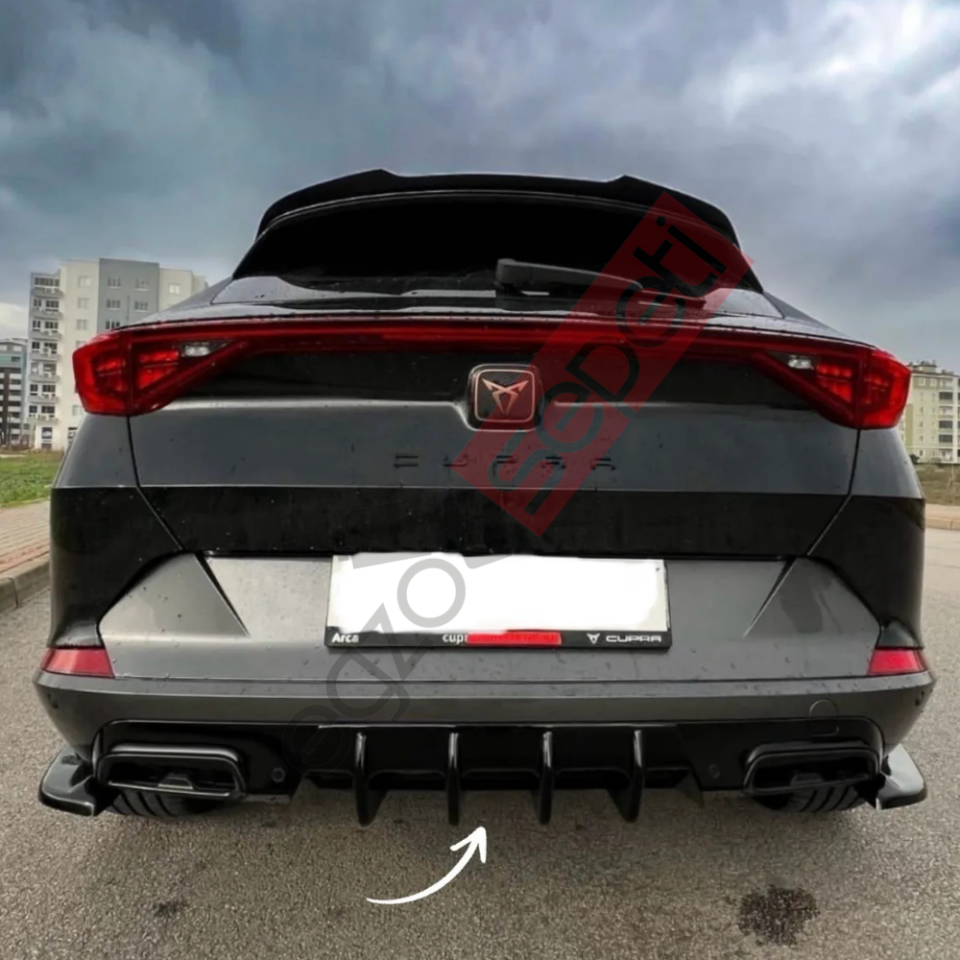 Cupra Formentor Difüzör Pianoblack