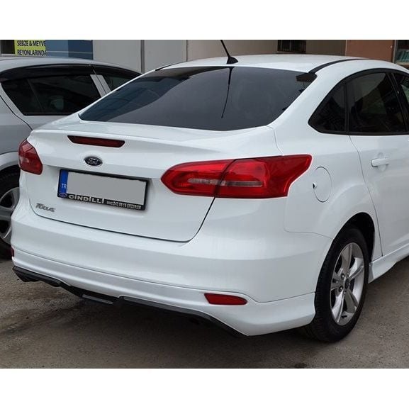 Ford Focus 3 Sedan Makyajlı Arka Tampon Difüzör
