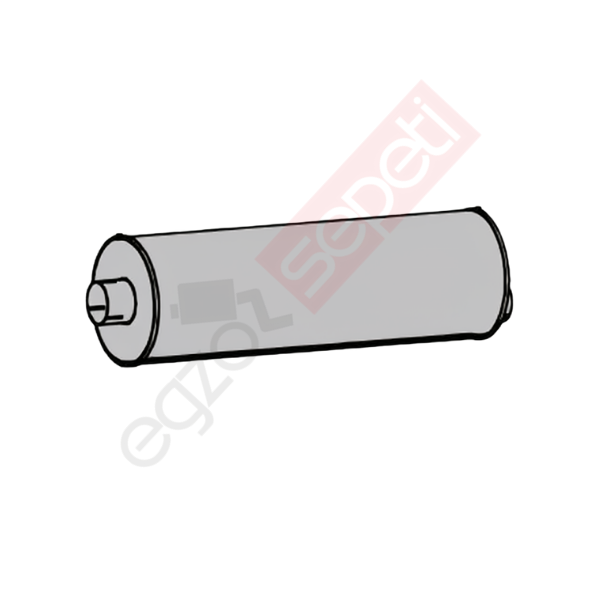 Renault Alusi, Egzoz Susturucu, E0, 0000743415  Tip:I,