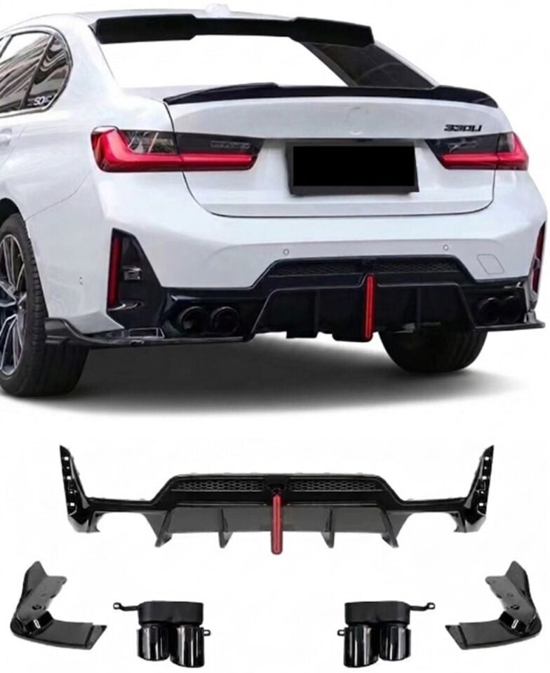 BMW G20 LCI LEDLİ DİFÜZÖR + EGZOZ UCU