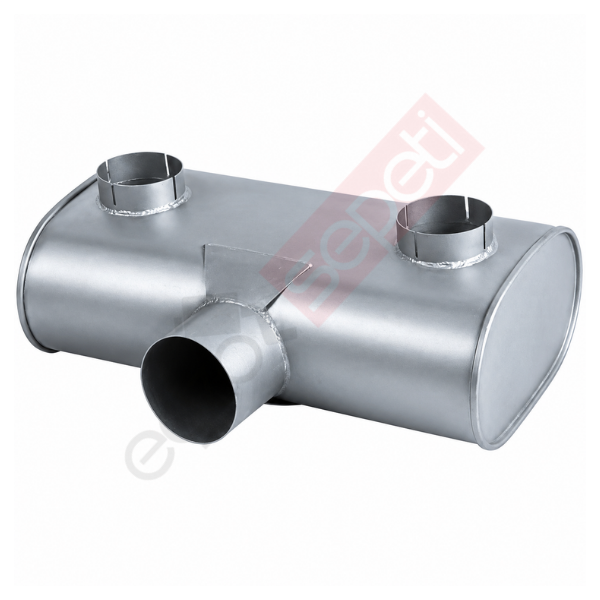 Iveco Eurostar Egzoz Susturucu, E3, 8168255 Alusi, Tip:Z,