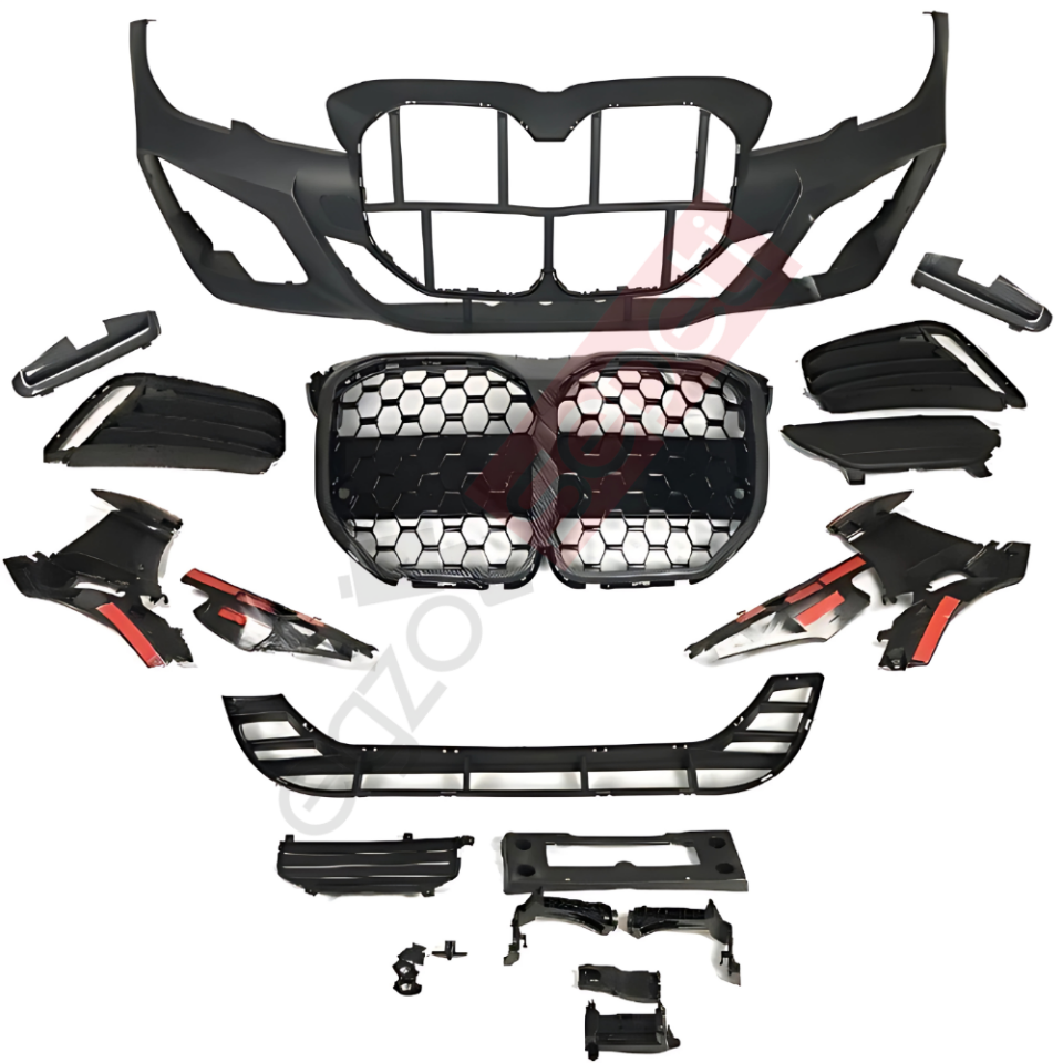 Bmw G20 Ön Tampon Karbon Panjurlu M4 Look