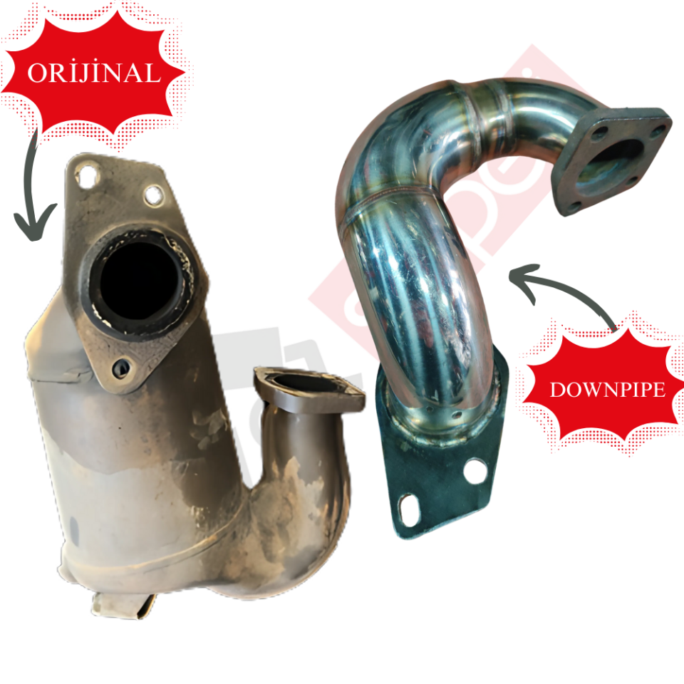 Renault Megane 3 1.5 Dci 2011 105 Hp Dizel Downpipe