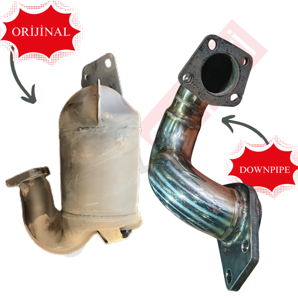 Renault Megane 3 1.5 Dci 2011 105 Hp Dizel Downpipe