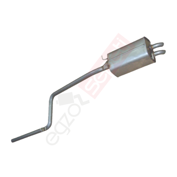 Volkswagen Caddy 3 1.9 Tdi 70 M.Space Arka Susturcu Borulu Tek Çıkış 2005 Ve Sonrası