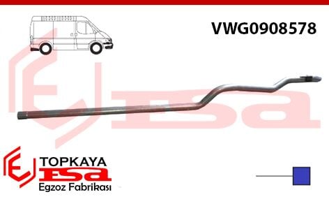 Volkswagen Volt Crafter Çıkış Borusu 2010 >…