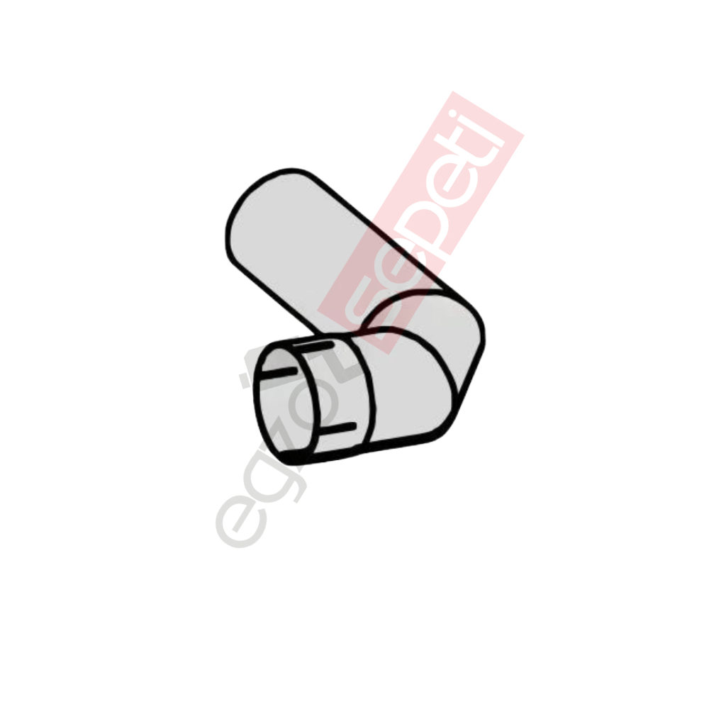 Man TGS Boru, Egzoz Ön, E5, 81152010228 Man TGS Ø110 Inox,