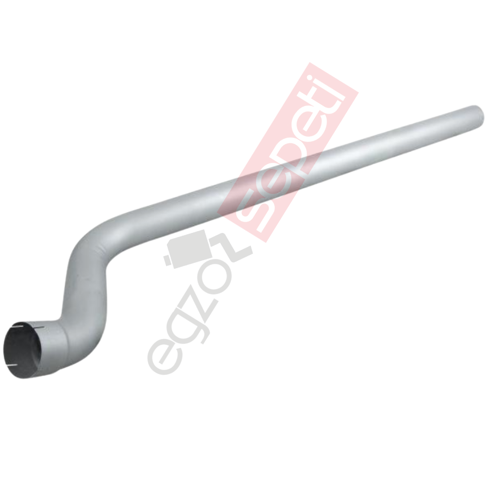 Man TGA Boru, Egzoz Çıkış, E4, 81152040528 Man TGA Ø120 Alusi,