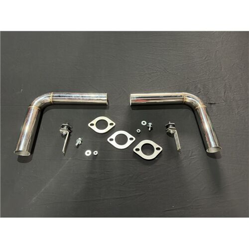 Seat Sag Ve Sol Egzoz Çıkışlarını Aktif Etmek İçin Özel Üretim Krom Boru, Flans Sistemi Ve Bağlantı Ekipmanları