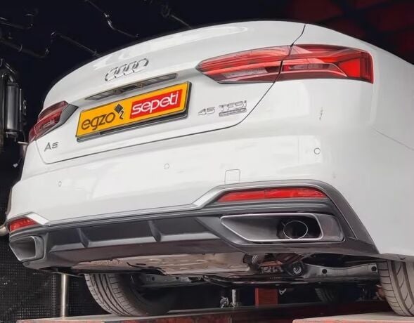 Audi A6 Kumandalı Performans Çift Varexli Egzoz Kiti