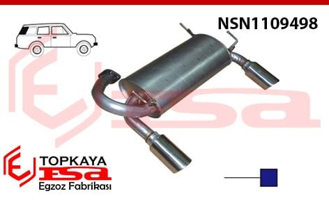 Nissan Infinity Fx35 Arka Susturucu 2004 > …