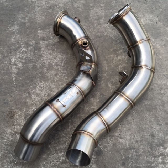 Bmw X5 E70 M Downpipe 76 mm 5.50İ 2 Parça