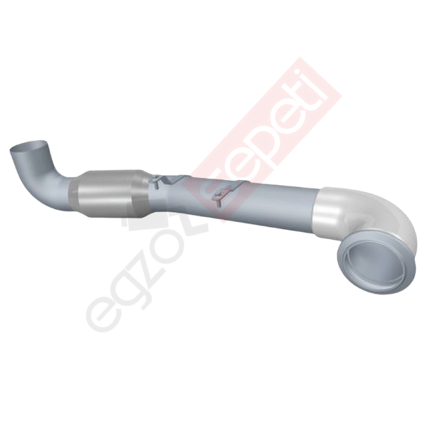 Akia Boru, Egzoz Çıkış, AB121744  Ø88,9 Inox, Flexli, İzolasyonlu,