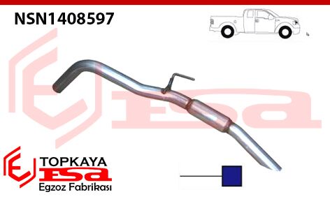 Nissan  Navara 2500 Mtd Susturucu Çıkış 2006 > …