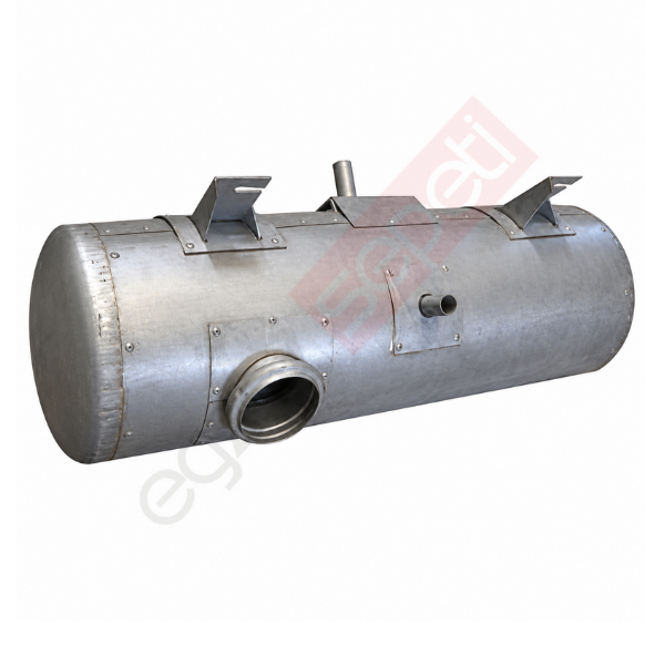 Volvo Egzoz Susturucu, İş Makinesi, E3, 11110153 Alusi, Tip:Z,