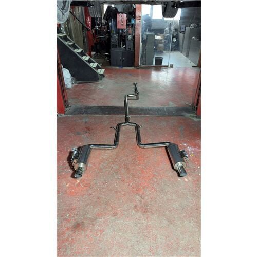 Mercedes CLE 300 2.0 Çift Varex Komple Krom 60 mm
