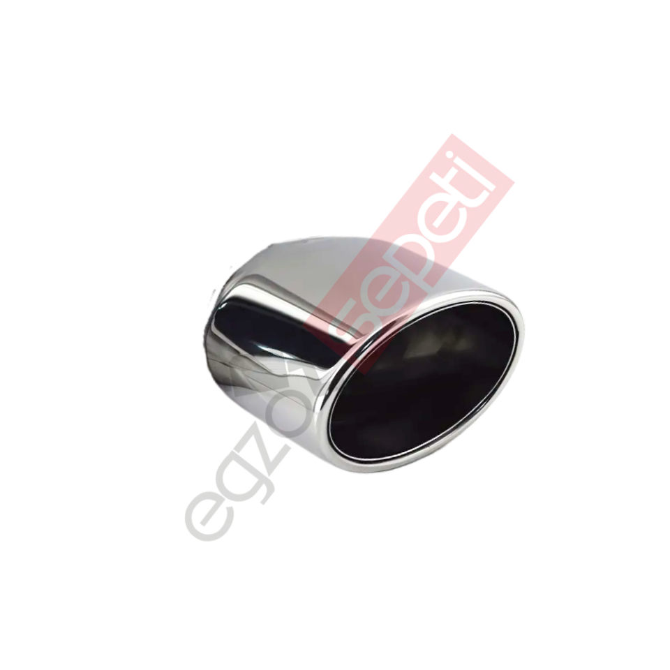 Opel İnsignia Krom Egzoz Ucu Sağ Taraf 304 Kalite Oval Çap Ölçüsü 100x115mm