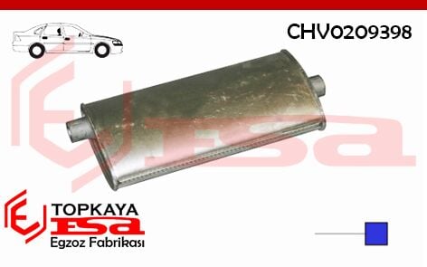 Chevrolet İmpala Susturucu 1966 > 1969