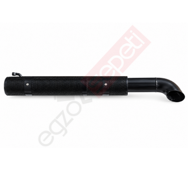 Steyr Egzoz Susturucu, İş Makinesi, E3, 162000540324 Alusi, Siyah (RAL9005),