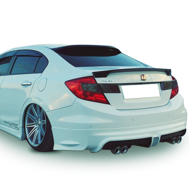 Honda Civic FB7 Mugen RR Arka Tampon Eki Çift Çıkış