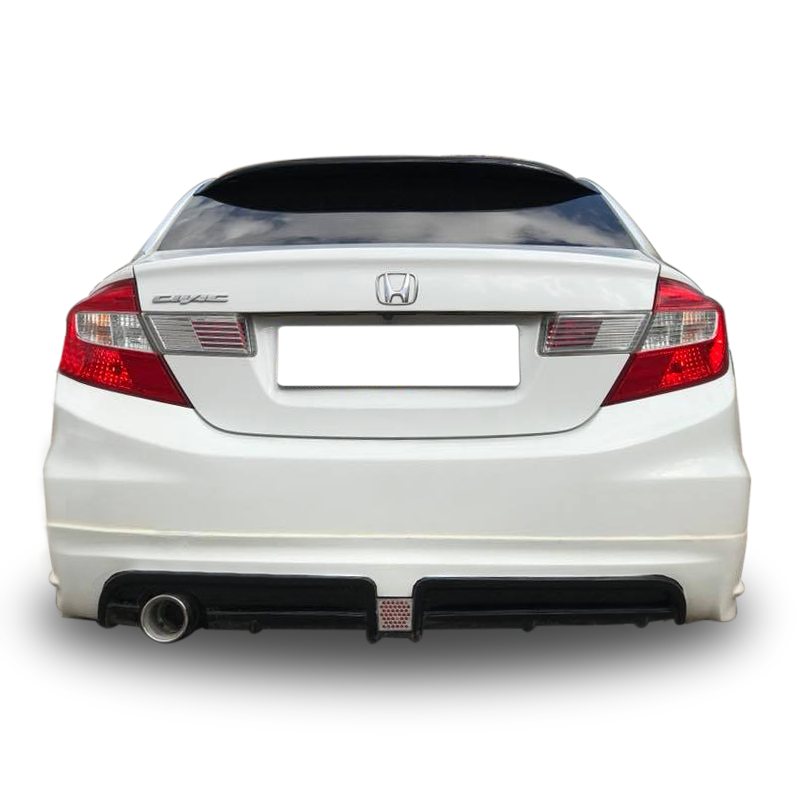 Honda Civic FB7 Mugen RR Arka Tampon Eki Tek Çıkış