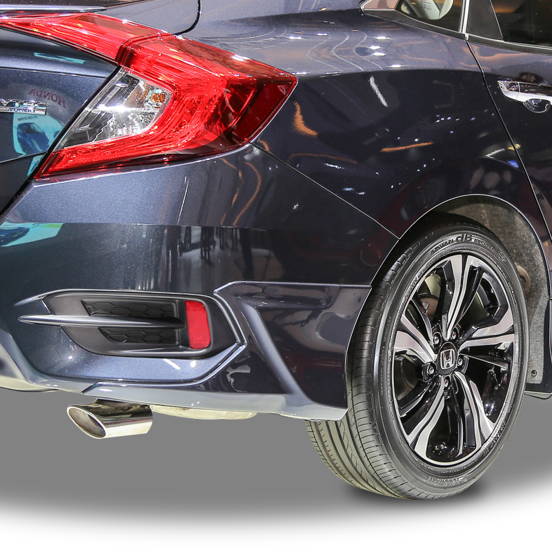 Honda Civic FC5 Arka Tampon Flap 2016- Sonrası