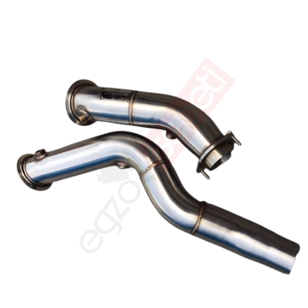 Bmw F83 M4 Downpipe 76 mm 2 Parça