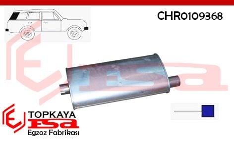 Chrysler Grand Cherokee 5.9 Orta Susturucu